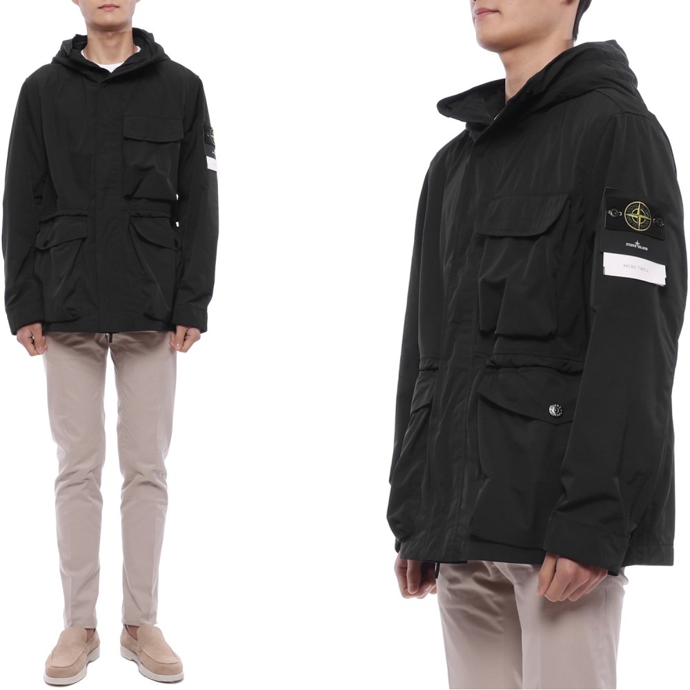 26SS 남성 와펜 패치 마이크로 트윌 재킷 (L1S154100032 S0026 V0029 26S)