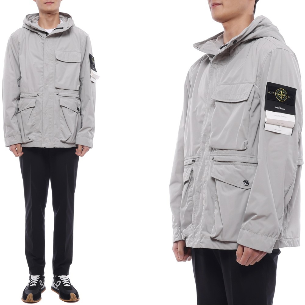 26SS Men's Wappen Patch Micro Twill Jacket (L1S154100032 S0026 V0061 26S)