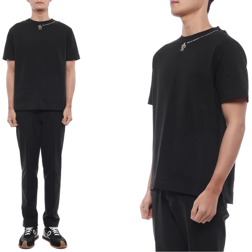 26SS 남성 그레노블 로고 프린트 반팔티셔츠 (8C00020 89AZ9 999 26S)