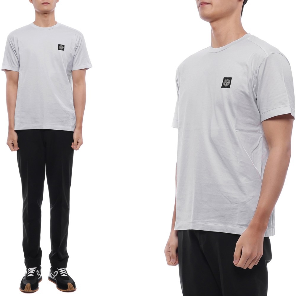 26SS 남성 로고 패치 반팔티셔츠 (L1S152100027 S0013 V0041 26S)