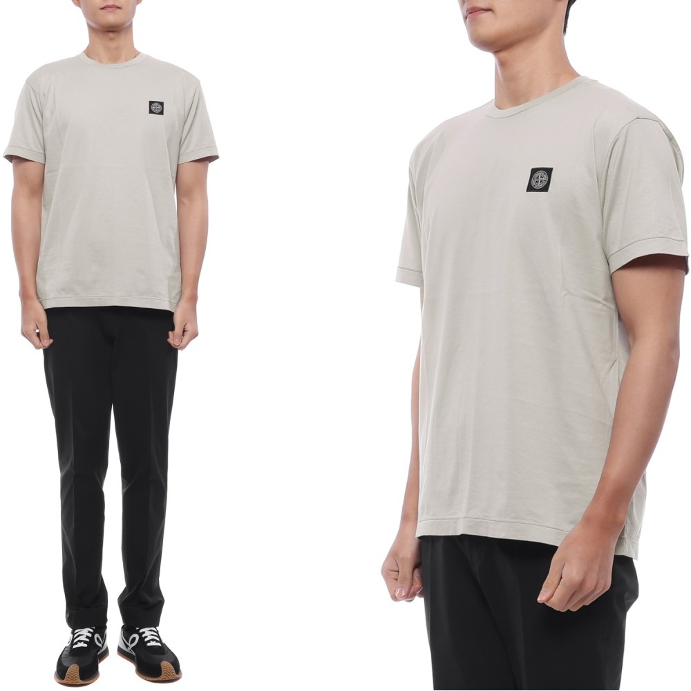 26SS 남성 로고 패치 반팔티셔츠 (L1S152100027 S0013 V0061 26S)