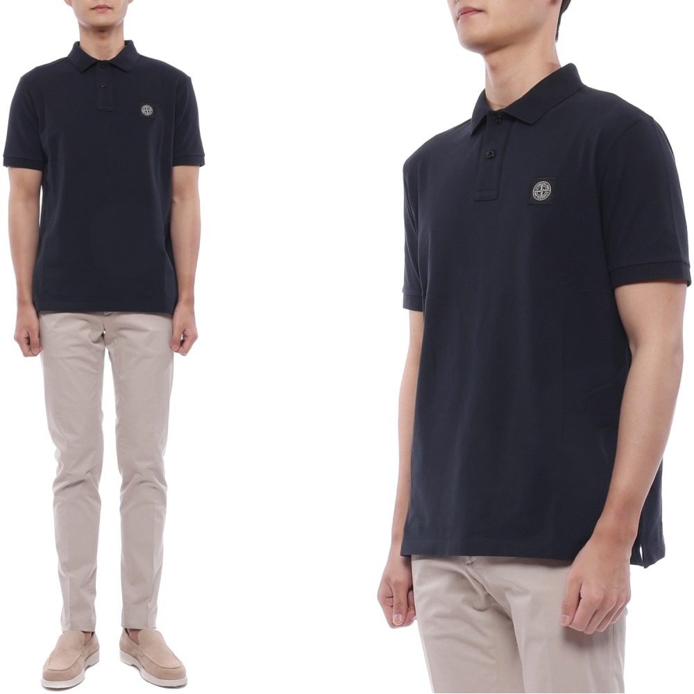 26SS 남성 로고 패치 폴로 반팔티셔츠 (L1S152200008 S0017 V0020 26S)