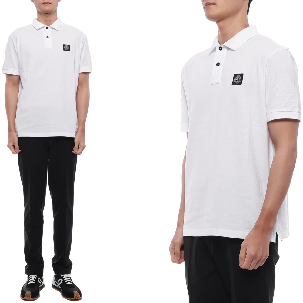 26SS 남성 로고 패치 폴로 반팔티셔츠 (L1S152200008 S0017 V1001 26S)