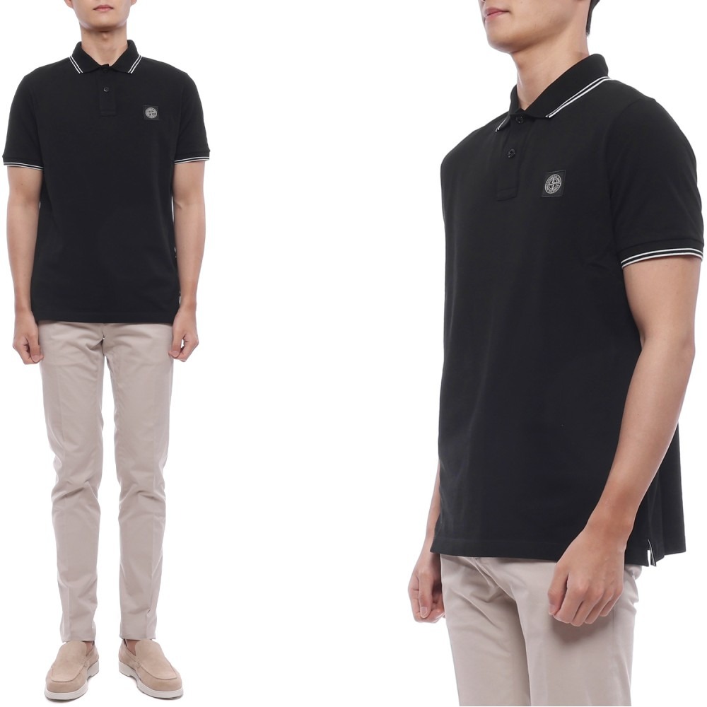 26SS 남성 로고 패치 폴로 반팔티셔츠 (L1S152200010 S0018 V0029 26S)