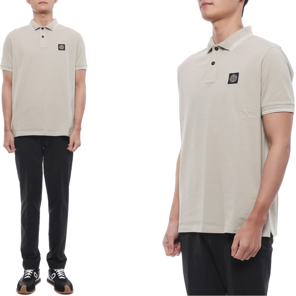 26SS 남성 로고 패치 폴로 반팔티셔츠 (L1S152200010 S0018 V0061 26S)