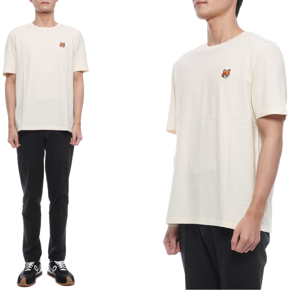 26SS 남성 폭스헤드 반팔티셔츠 (PM00107KJ7026 0063 26S)