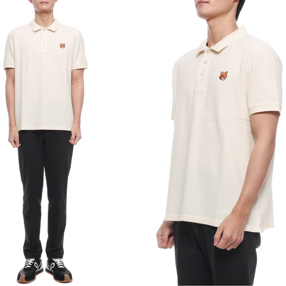 26SS 남성 폭스헤드 폴로 반팔티셔츠 (PM00209KP0002 0063 26S)