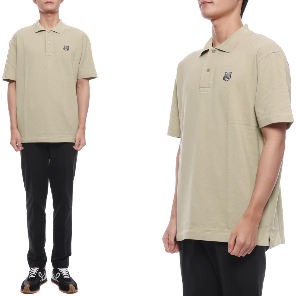 26SS 남성 폭스헤드 폴로 반팔티셔츠 (PM00210KP0001 0450 26S)