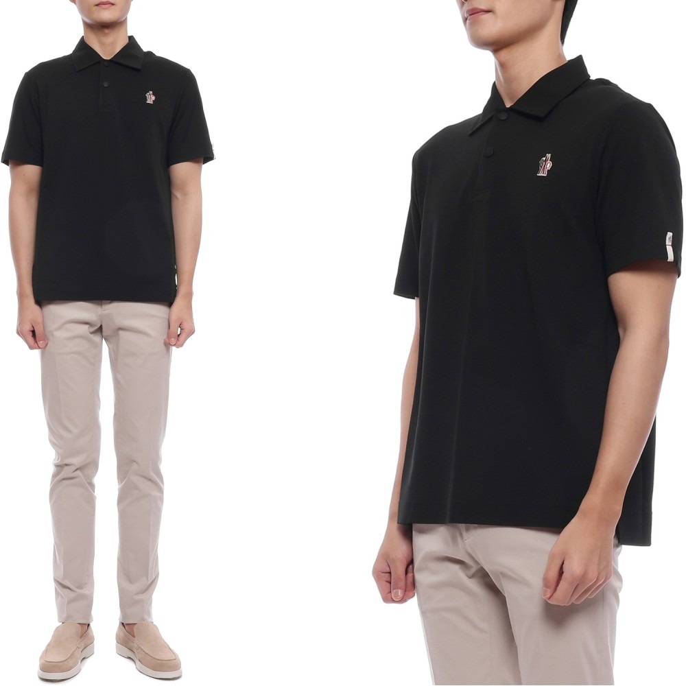 26SS 남성 로고 패치 폴로 반팔티셔츠 (8A00004 89AVZ 999 26S)
