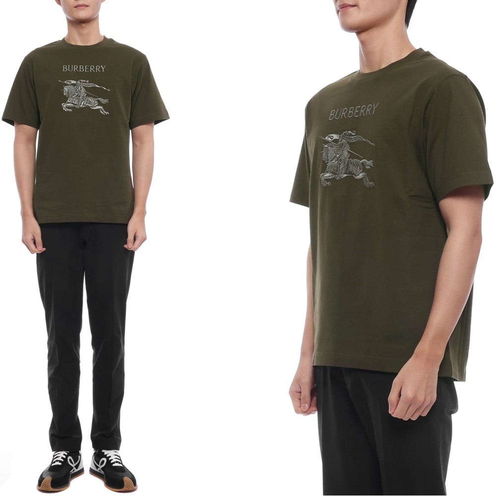26SS 남성 EKD 자수 반팔티셔츠 (8119007 MARSH GREEN 26S)
