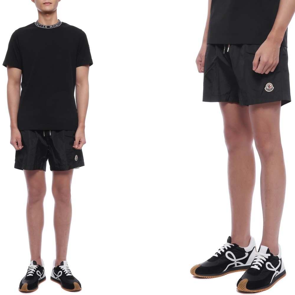26SS 남성 로고 패치 스윔 팬츠 (2C00002 5985M 999 26S)