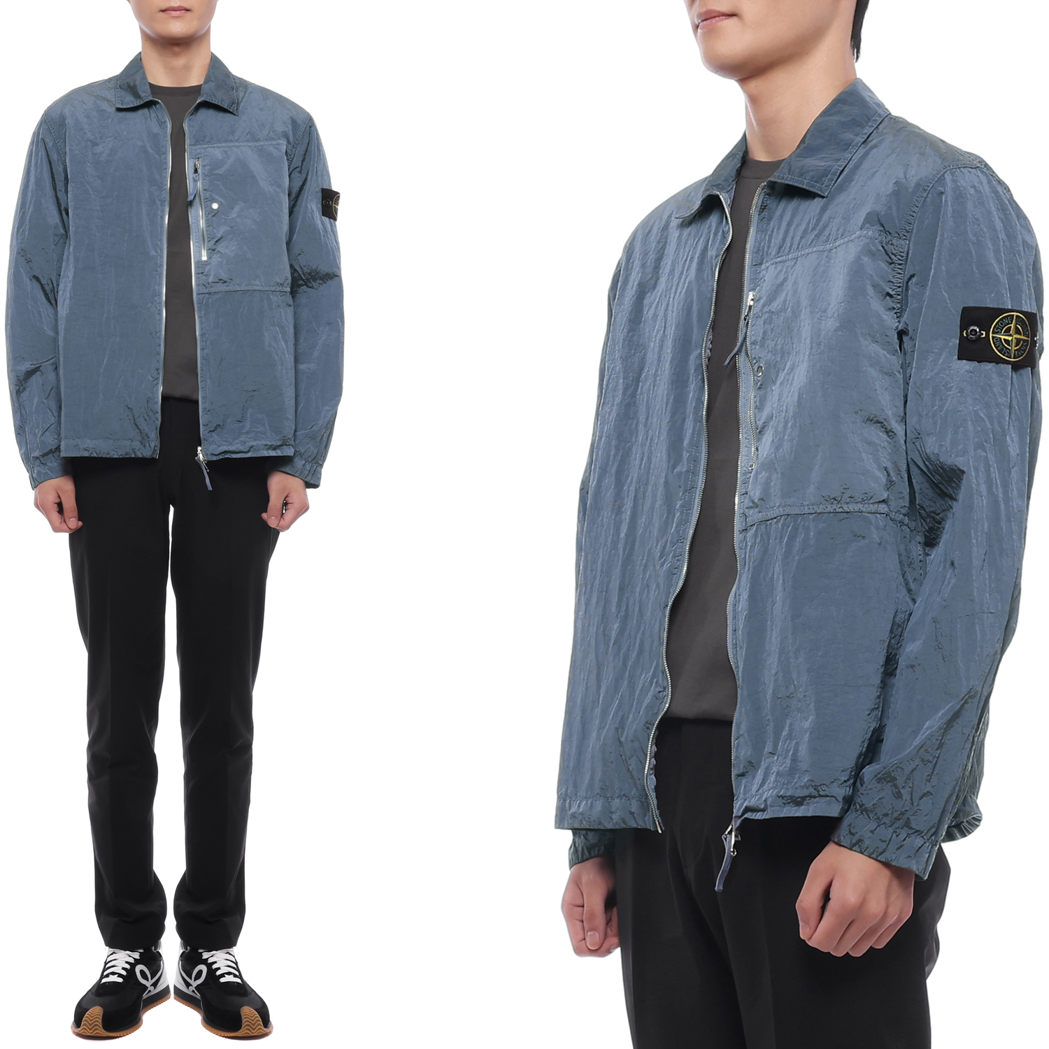 26SS 남성 와펜 패치 오버셔츠 재킷 (L1S151200038 S0019 V0024 26S)