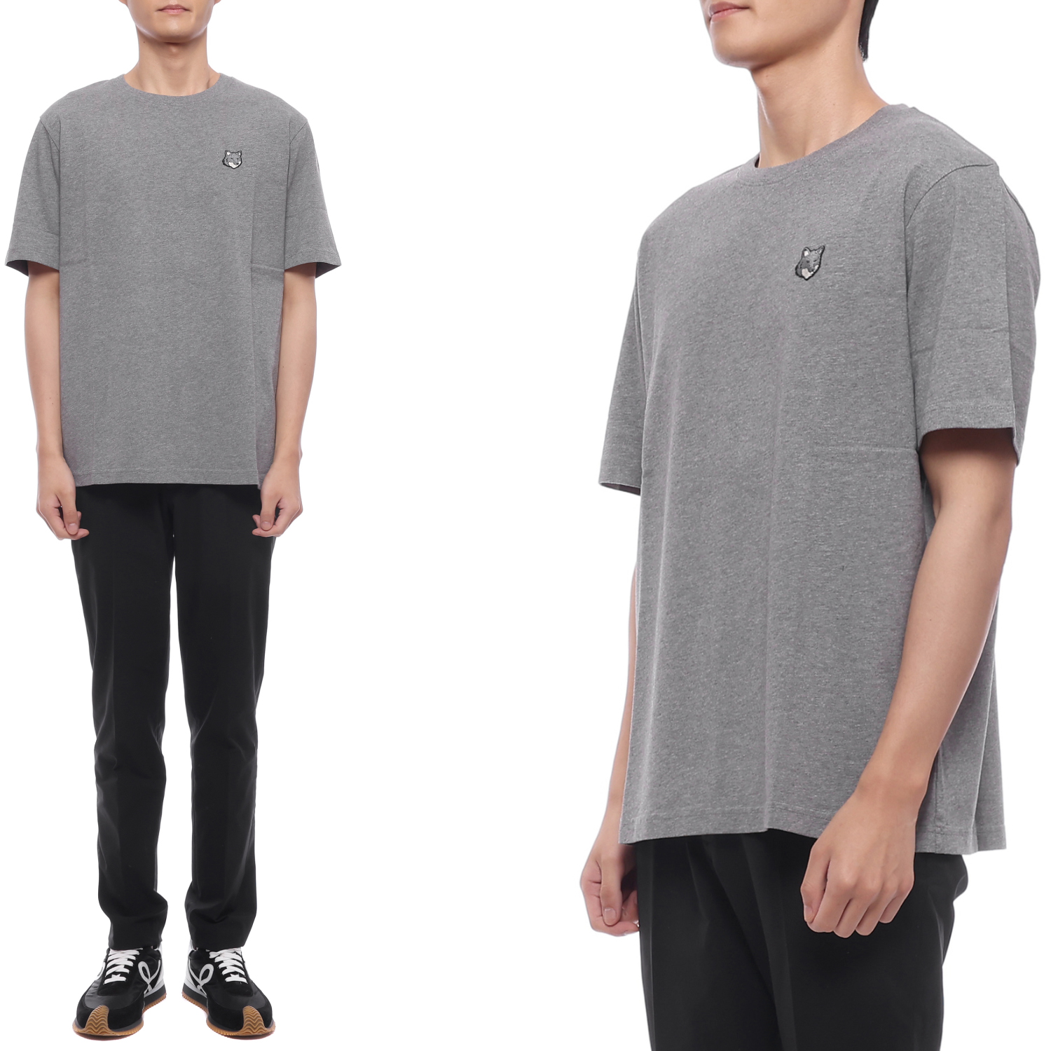 26SS 남성 폭스헤드 반팔티셔츠 (PM00108KJ7025 H131 26S)