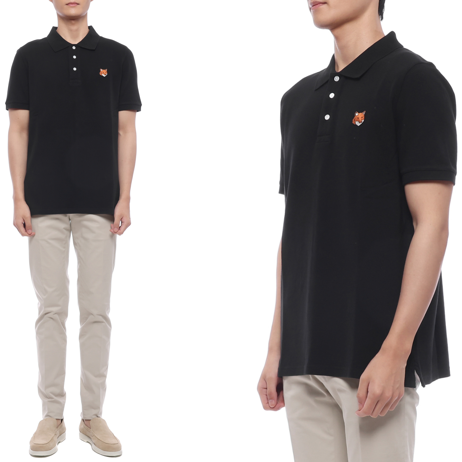 26SS 남성 폭스헤드 폴로 반팔티셔츠 (PM00209KP0002 P199 26S)