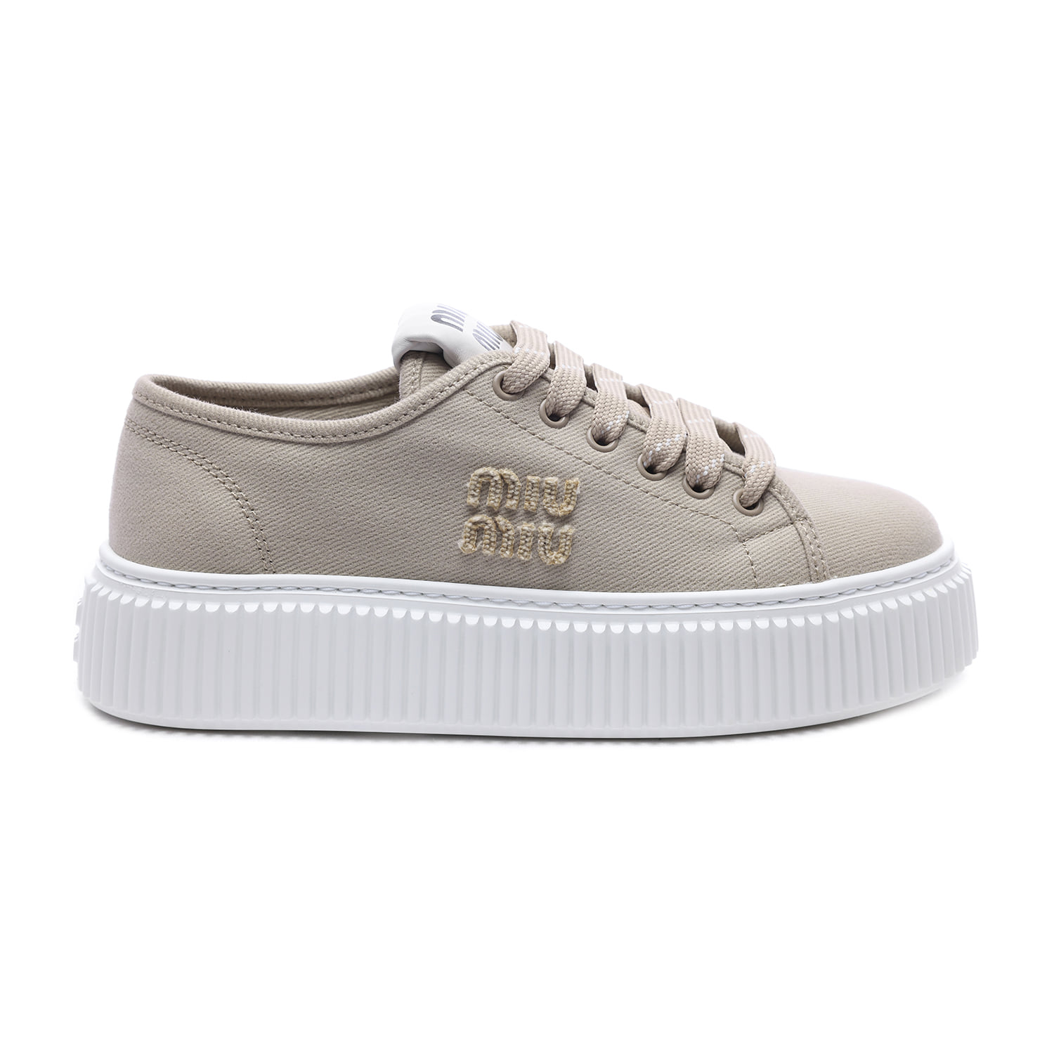 26FW 여성 로고 데님 스니커즈 (5E389E 3ARS F0044 F 005 26F)