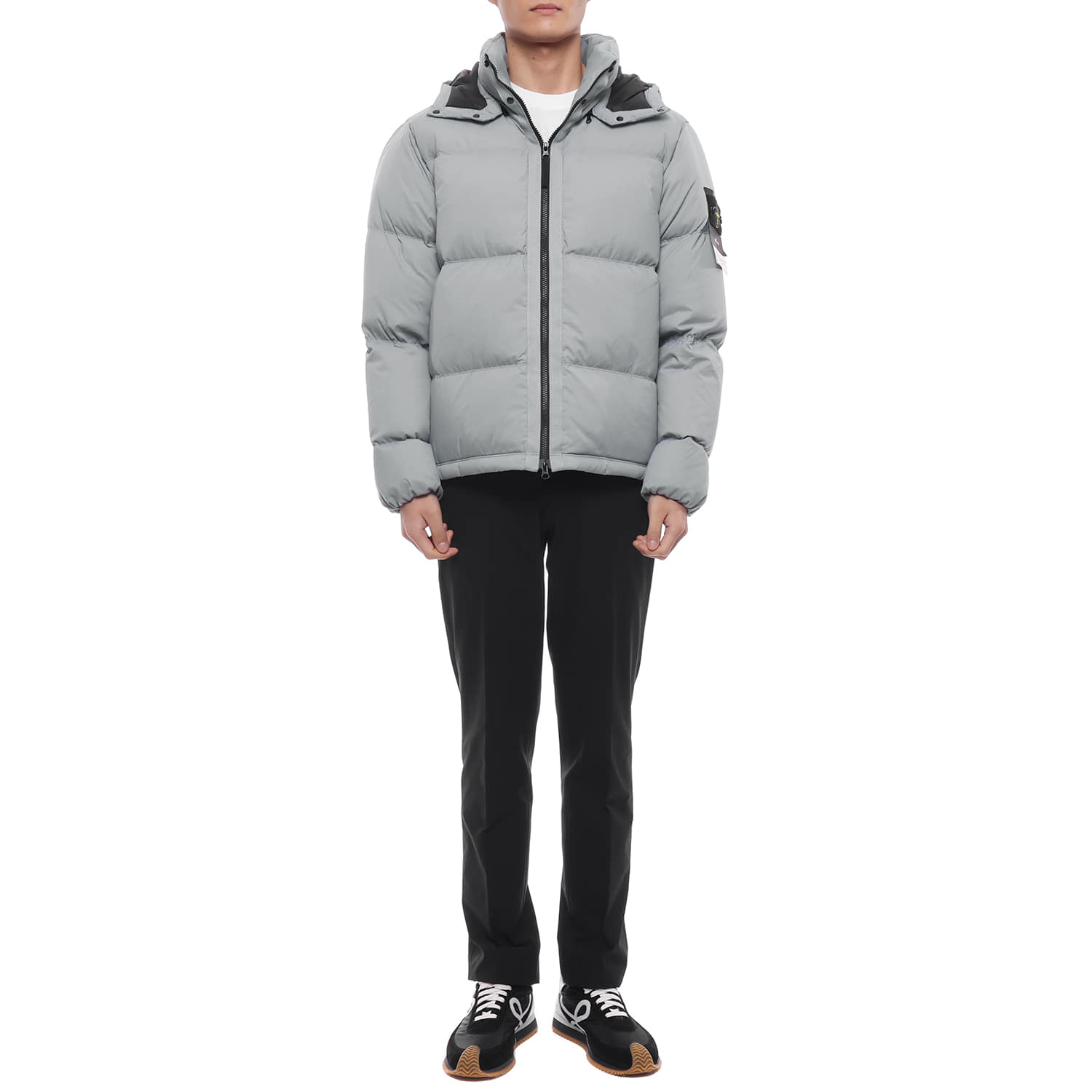 26FW 남성 나일론 립스탑 다운 패딩 (L2S154100013 S0483 V0049 26F)