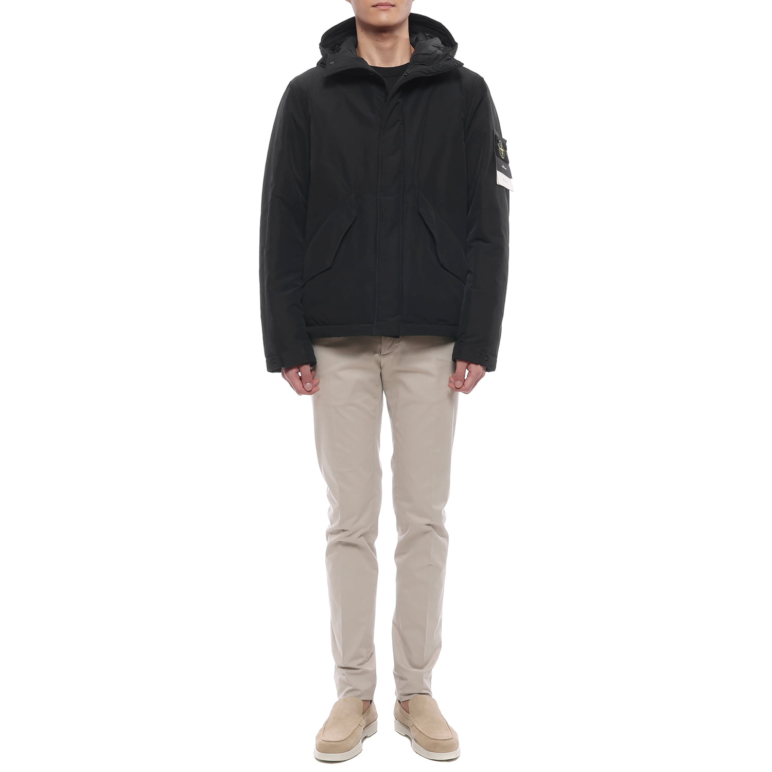 26FW 남성 와펜 패치 마이크로 트윌 점퍼 (L2S154100010 S0A26 V0029 26F)