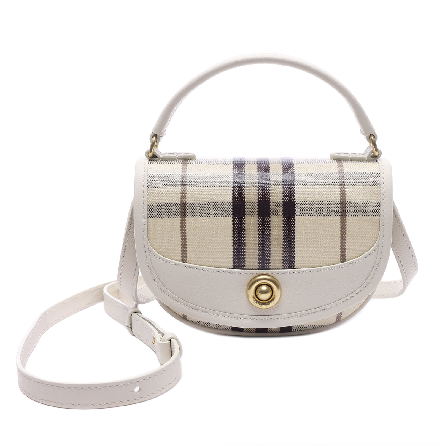 26FW 여성 하이랜드 미니 크로스백 (8120031 LIGHT BEIGE 26F)