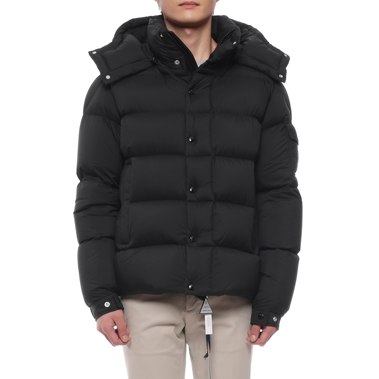 26FW 남성 MAYA 70 후드 다운 패딩 (MAYA 70 1A00205 53333 999 26F)