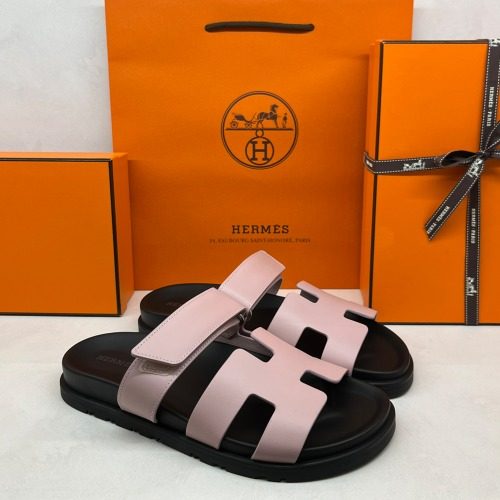 HERMES 시프레 Sandals Rose 핑크