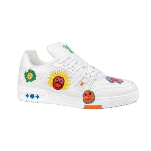 LOUIS VUITTON μΌμμ΄ μΏ μ¬λ§ Trainer Sneakers White