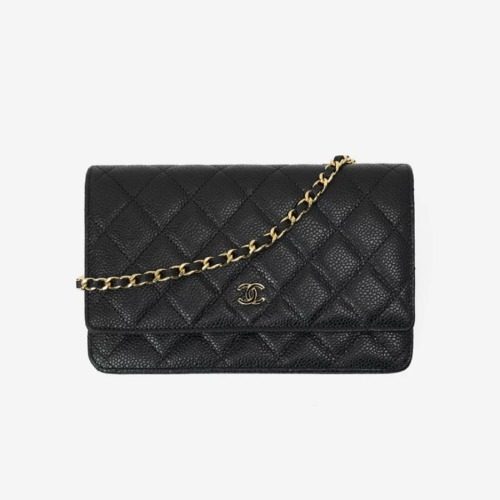 CHANEL WOC Classic Chain Wallet ์บ๋น์ด์คํจ Gold-Tone