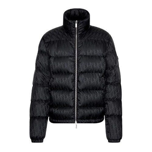 DIOR Padded Jacket μ€λΈλ¦¬ν¬ ν
ν¬λ컬 Jacquard Down Jacket Black