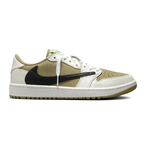 나이키 트래비스 스캇 조던 1 Low Retro 골프 올리브 Women's