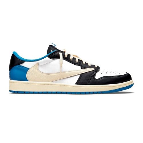 조던 1 X 트래비스 스캇 X 프라그먼트 Low OG 블루 Women's