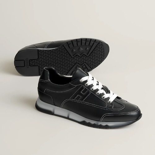 HERMES ํธ๋ ์ผ Sneakers Calfskin ์ฌ๋ธ๋ Stitch