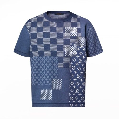 LOUIS VUITTONX๋๊ณ ํ์ ํ ์ปฌ๋ ์
Short ์ฌ๋ฆฌ๋ธ๋ ๋ํฐ๋ Crew Neck T-Shirt
