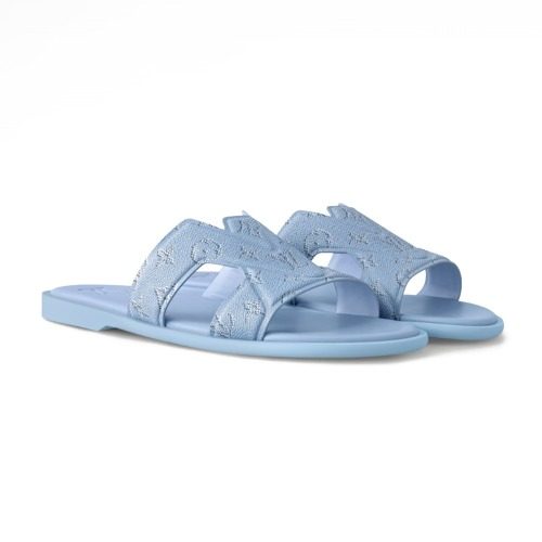 LOUIS VUITTON LV 오아시스 Mules 아이스블루 Slippers
