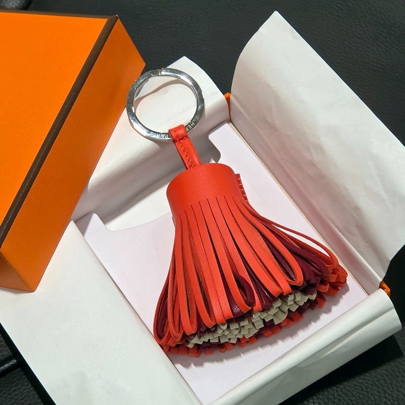 HERMES Key Ring ์นด๋ฅด๋ฉ ํค์ฒด์ธ ํ
์ฌ Red ๋ฒ๊ฑด๋ ์์ด๋ณด๋ฆฌ ์ฐ๋ฆฌํค