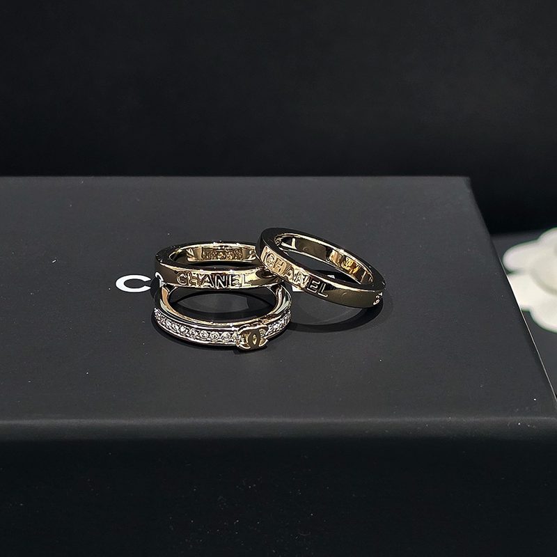 CHANEL 반지 / Crystal 코코마크 3set