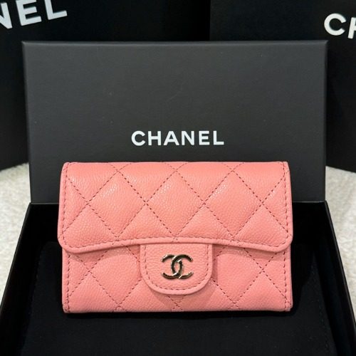 CHANEL Classic κ·Έλ μΈλ Calfskin Card Wallet μ°λΆν μ΄νμΈκ³¨λ