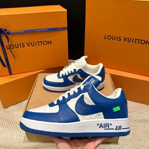 LOUIS VUITTON 나이키 에어포스 Low 버질 아블로 블루