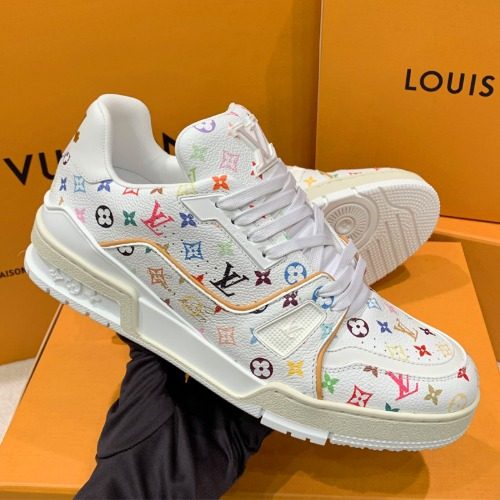 LOUIS VUITTONX무라카미다카시 LV Trainer Sneakers White