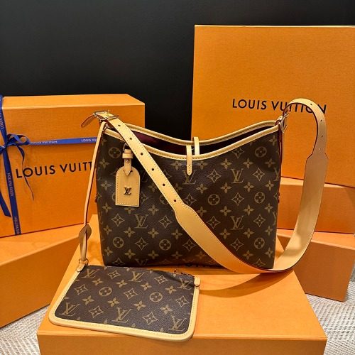 LOUIS VUITTON Monogram 캐리올 PM Cross Shoulder Bag