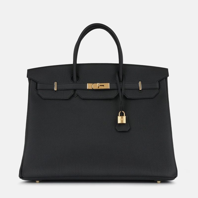 HERMES ๋ฒํจ 40 Bag ํ ๊ณ ์คํจ Black Color