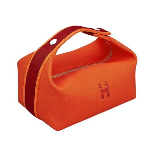 HERMES ๋ธ๋ฆฌ๋ ์ด ๋ธ๋ Small Bag Case GM Canvas ์ค๋์ฅฌ ํ