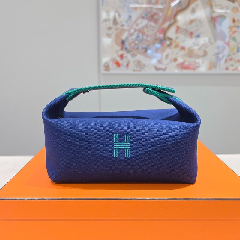 HERMES ๋ธ๋ฆฌ๋ ์ด ๋ธ๋ Small Bag Case PM ๋ง๋ฆฐ Navy